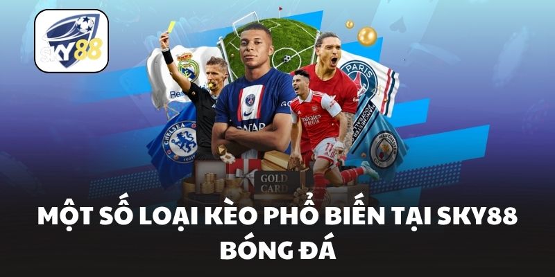 Một số loại kèo phổ biến tại Sky88 bóng đá